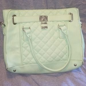 mint colored charming Charlie purse